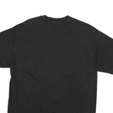 CHAMPION Mens Black Classic L Short Sleeve Crew Neck Logo Print T-Shirt