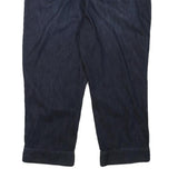 TOMMY HILFIGER Womens Relaxed Dark Denim Jeans W34 L21 Zip Cotton Blend