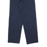 RED KAP Mens Cotton Blend Navy Relaxed Straight Trousers W30 L30 Workwear