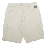 DICKIES Mens Shorts Beige Cargo Cotton L W34 Durable Workwear Pocketed