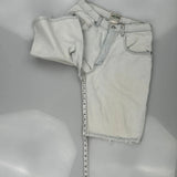 Guess Denim Shorts - 30W 11L Light Wash Cotton