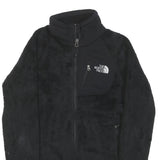 THE NORTH FACE Womens Black Jacket XS Polyester Blend Zip Fleece Casual Outdoor