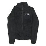 THE NORTH FACE Womens Black Jacket XS Polyester Blend Zip Fleece Casual Outdoor