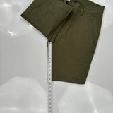 Levis Chino Shorts - 29W 10L Green Cotton