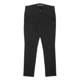 LEVI'S Womens Black Slim Skinny Denim Medium W29 L28 Cotton Blend Zip Jeans