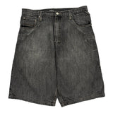 Unbranded Denim Shorts - 36W 14L Grey Cotton