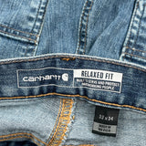 Carhartt Jeans - 32W 34L Blue Denim