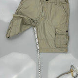 Levis Cargo Shorts - 35W 11L Beige Cotton