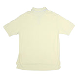 TOMMY HILFIGER Mens Yellow Basic Cotton Polo Shirt XL Short Sleeve Casual