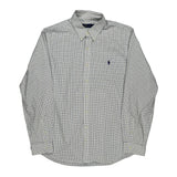 Ralph Lauren Checked Shirt - XL Blue Cotton