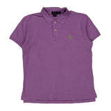Polo By Ralph Lauren Polo Shirt - Small Purple Cotton