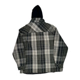 Dickies Checked Jacket - 2XL Black Cotton