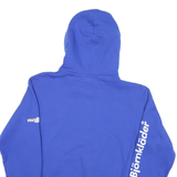 CHAMPION Mens Blue Marin FC Pullover Hoodie M Soccer USA Graphic Print