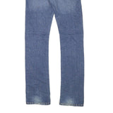 LEVI'S Womens Jeans Blue Regular Straight Denim Medium W28 L32 Classic Fit Zip