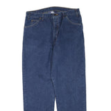 DICKIES Mens Blue Regular Fit Straight Denim Jeans W36 L31 Classic Workwear