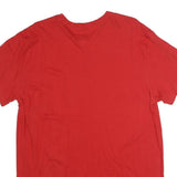 POLO RALPH LAUREN Mens Red Cotton T-Shirt L Short Sleeve Crew Neck Classic