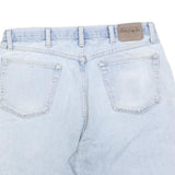 WRANGLER Mens Denim Blue Casual Shorts L W36 Cotton Blend Classic Fit