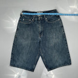Champs Denim Shorts - 30W 13L Blue Cotton