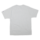 CHAMPION Mens Grey Sacramento State Cotton Blend T-Shirt L Short Sleeve Crew