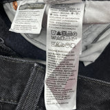 501 Levis Jeans - 32W 29L Black Cotton