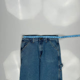 Unbranded Carpenter Jeans - 32W 32L Blue Cotton