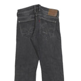 LEVI'S 514 Classic Mens Jeans Black Classic Straight Denim Medium W31 L27 Zip
