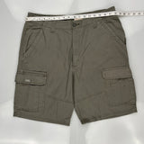 Wrangler Cargo Shorts - 36W 10L Grey Cotton