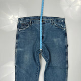 Carhartt Carpenter Jeans - 38W 30L Blue Cotton