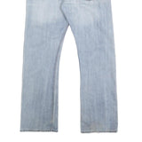 LEE Mens Jeans Blue Regular Straight Denim Light W32 L31 Classic Fit Zip Closure