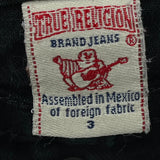 Age 3 True Religion Denim Shorts - Smallw 5L Black Denim