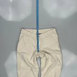 Patagonia Cargo Trousers - 31W UK 10 Beige Cotton