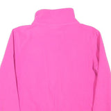 REEBOK Womens Pink Pullover Plain Crew Neck Regular Fit M Sportswear Jumper