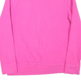 REEBOK Womens Pink Pullover Plain Crew Neck Regular Fit M Sportswear Jumper