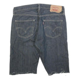 LEVI'S Mens Denim Blue Cut-Off Shorts M W33 Classic Fit Casual