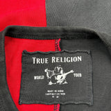 2019 True Religion Graphic Long Sleeve T-Shirt - Medium Black Cotton