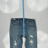 Levis Jeans - 34W 31L Blue Cotton