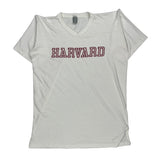 Harvard Unbranded College T-Shirt - XL White Cotton