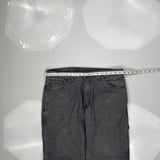 Dickies Carpenter Pants - 36W 31L Gray Cotton