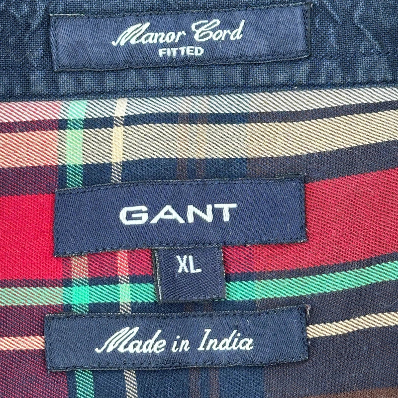 Gant Checked Flannel Shirt - XL Multicoloured Cotton