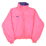 COLUMBIA Womens Pink Shell Jacket XL Polyester Blend Plain Zip Outdoor