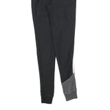 CHAMPION REVERSE WEAVE Mens Joggers Black Red & White XS W26 L32 Slim Tapered