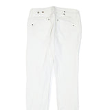 G-STAR Womens White Slim Skinny Denim Jeans Cotton Blend W29 L33 Clean Style
