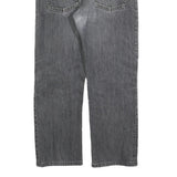 CARHARTT Mens Regular Fit Grey Denim Jeans W34 L26 Zip Closure Durable Style