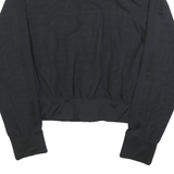 FILA Womens Black Jacket L Polyester Lightweight Button Closure Track Logo