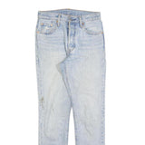 LEVI'S 501S Womens Jeans Blue Slim Skinny Denim Rinse W25 L30 Classic Fit
