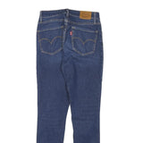 LEVI'S Womens Jeans Blue Slim Skinny Denim Medium W24 L27 Stretch Cotton