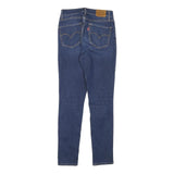 LEVI'S Womens Jeans Blue Slim Skinny Denim Medium W24 L27 Stretch Cotton