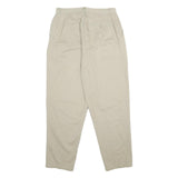 WHITE STAG Womens Cotton Beige Classic Trousers W32 L32 Zip Closure Casual Wear
