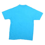 HANES Mens Blue Examinar Bay To Breakers Graphic T-Shirt L Short Sleeve Crew