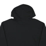 CHAMPION Womens Black Hoodie M Cotton Blend Pullover Logo Sweatshirt